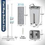 Mop Heavy Quality Floor Mop with Bucket,