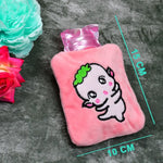 Small Hot Water Bag with Cover for Pain Relief